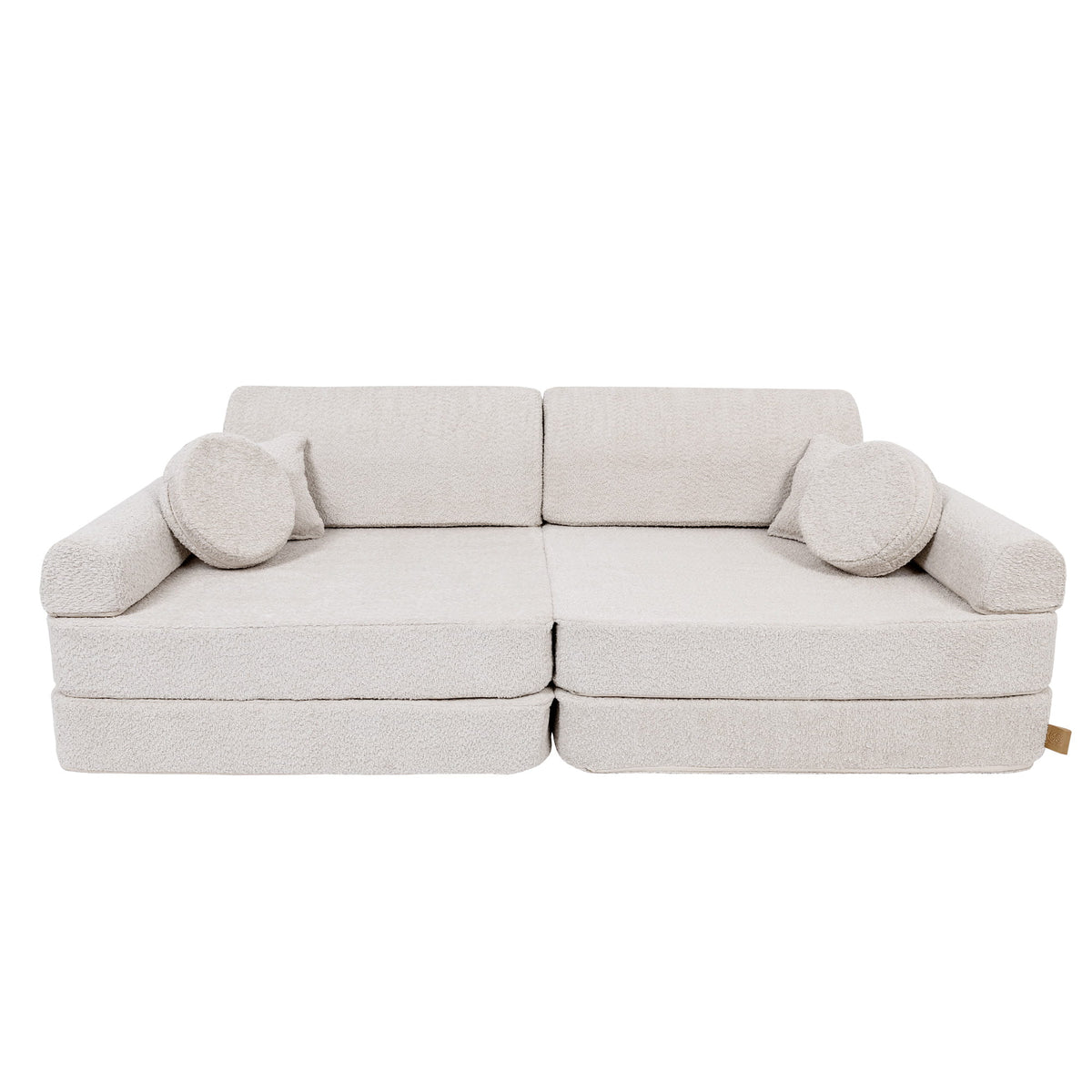 SRC:gid://shopify/Product/10777695027547 | Large Modular Sofa for Kids - Premium Boucle, Champagne Ecru