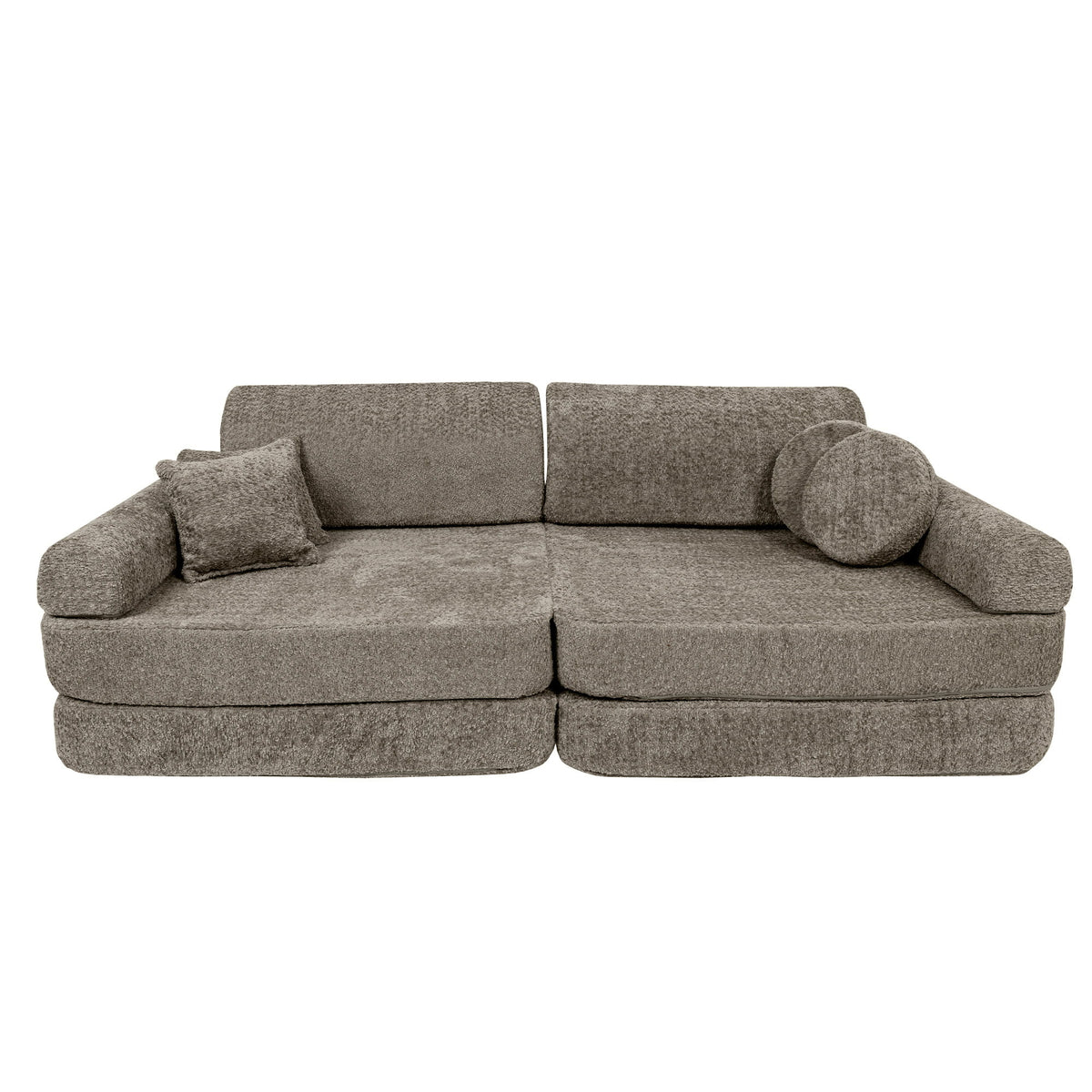 SRC:gid://shopify/Product/10777702072667 | Large Modular Sofa for Kids - Premium Boucle, Tan Beige
