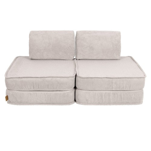 SRC:gid://shopify/Product/10777706692955 | Small Modular Sofa for Kids - Aesthetic Ecru