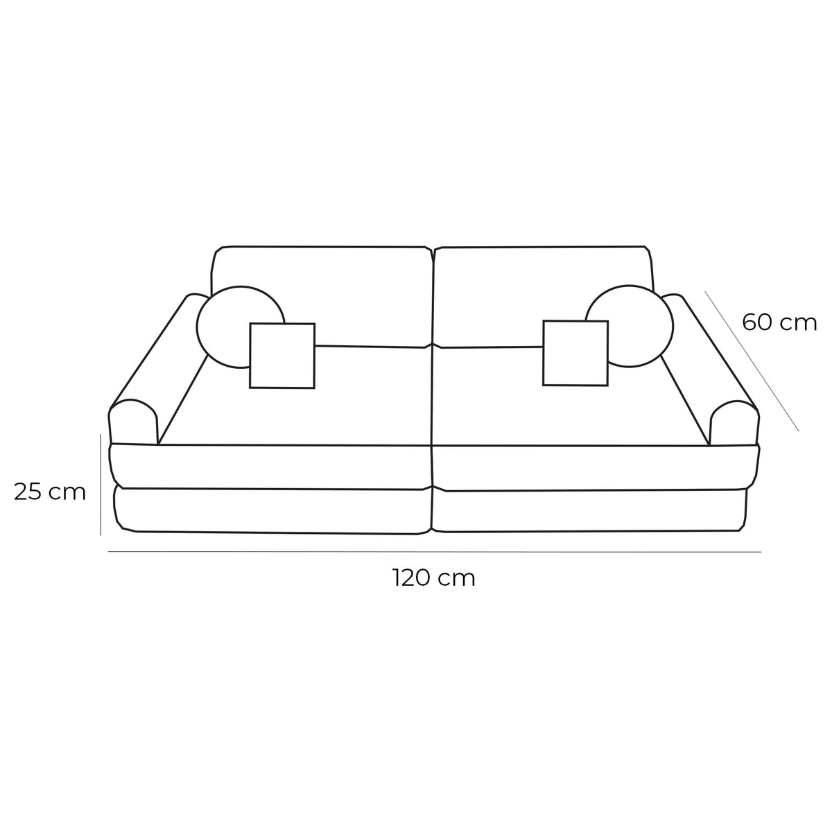 SRC:gid://shopify/Product/10777705808219 | Medium Modular Sofa for Kids - Boucle White