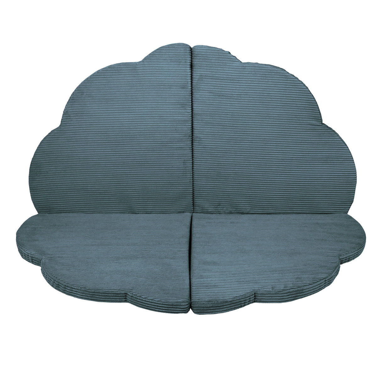 SRC:gid://shopify/Product/10777696567643 | Play Mat for Kids - Cloud Shaped Turquoise