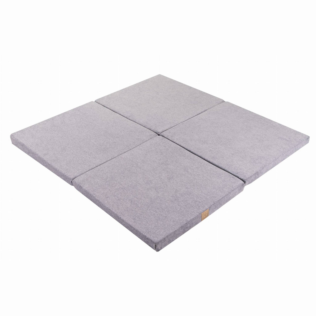 SRC:gid://shopify/Product/10777696043355 | Play Mat for Kids - Square Light Grey Velvet