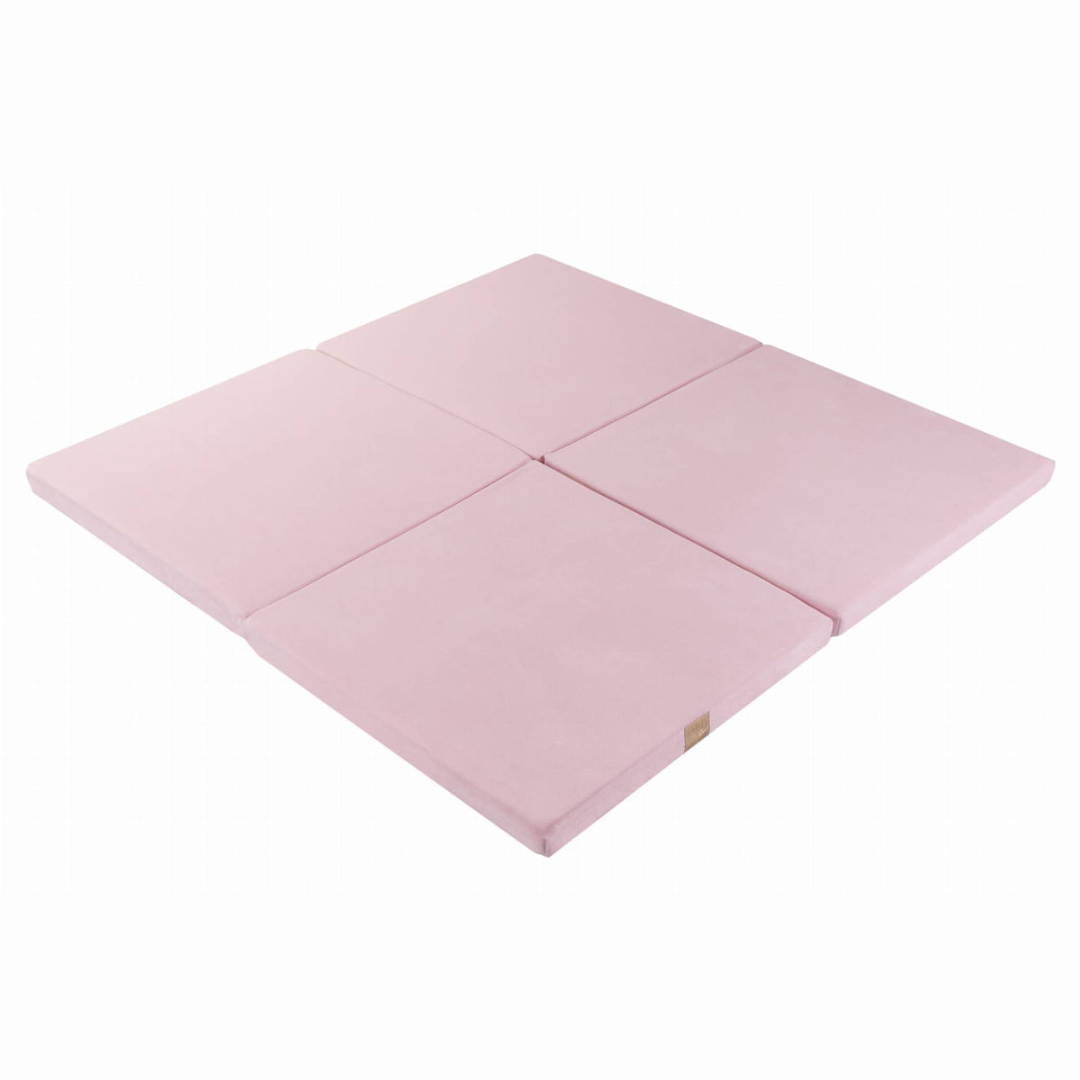 SRC:gid://shopify/Product/10777696076123 | Play Mat for Kids - Square Light Pink Velvet