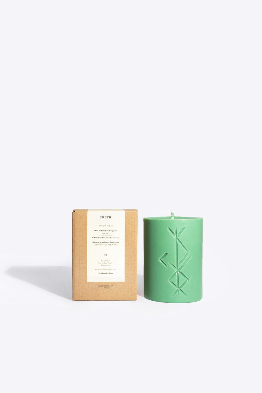 Set Rituel Nordique · Runes & Intentions · 4 bougies