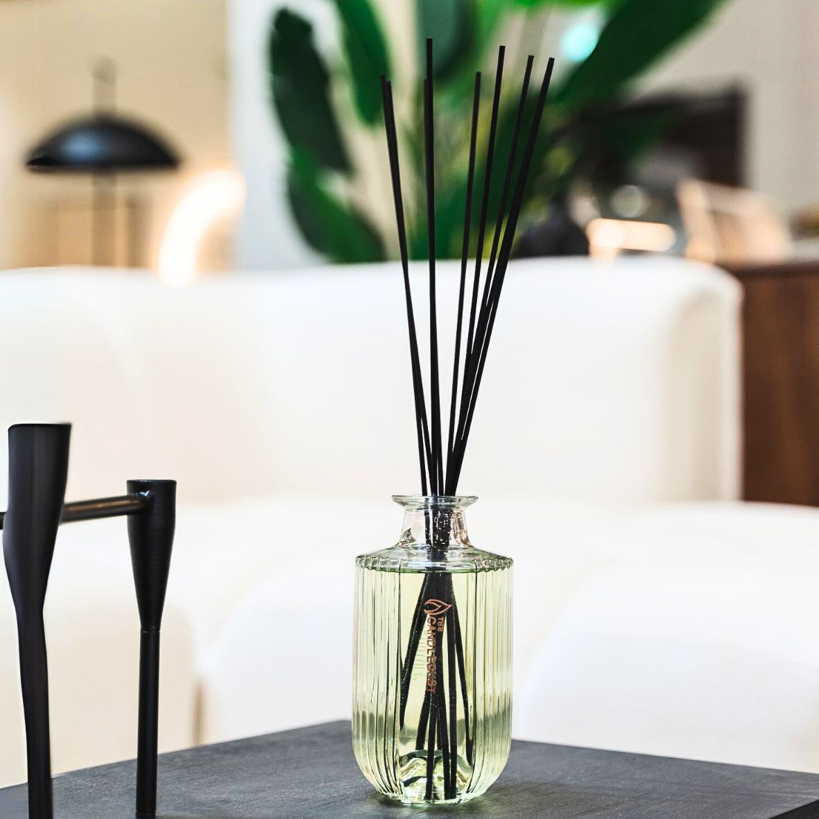 Candledust Champagne Rhubarb · Luxurious Room Diffuser, 500ml - Champagne Rhubarb