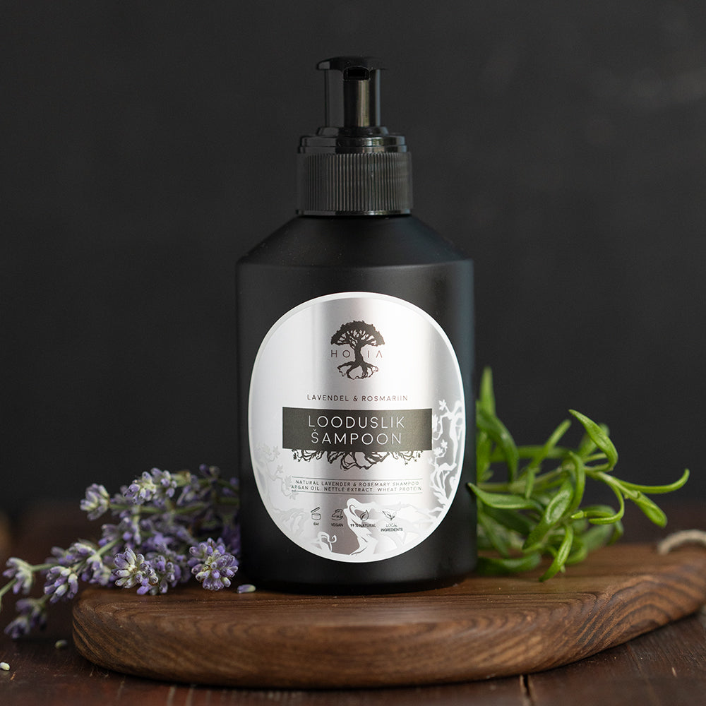 Champú orgánico lavanda y romero HOIA