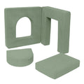 Set de juego modular MeowBaby Aesthetic · Verde oliva