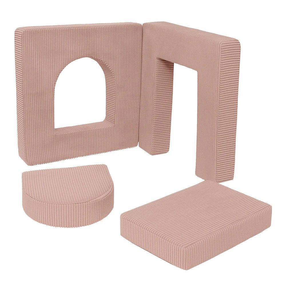Set de juego modular MeowBaby Aesthetic · Rosa
