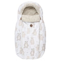 SRC:gid://shopify/Product/10777683427675 | Baby Winter Footmuff – Bear Print White / Beige, One Size