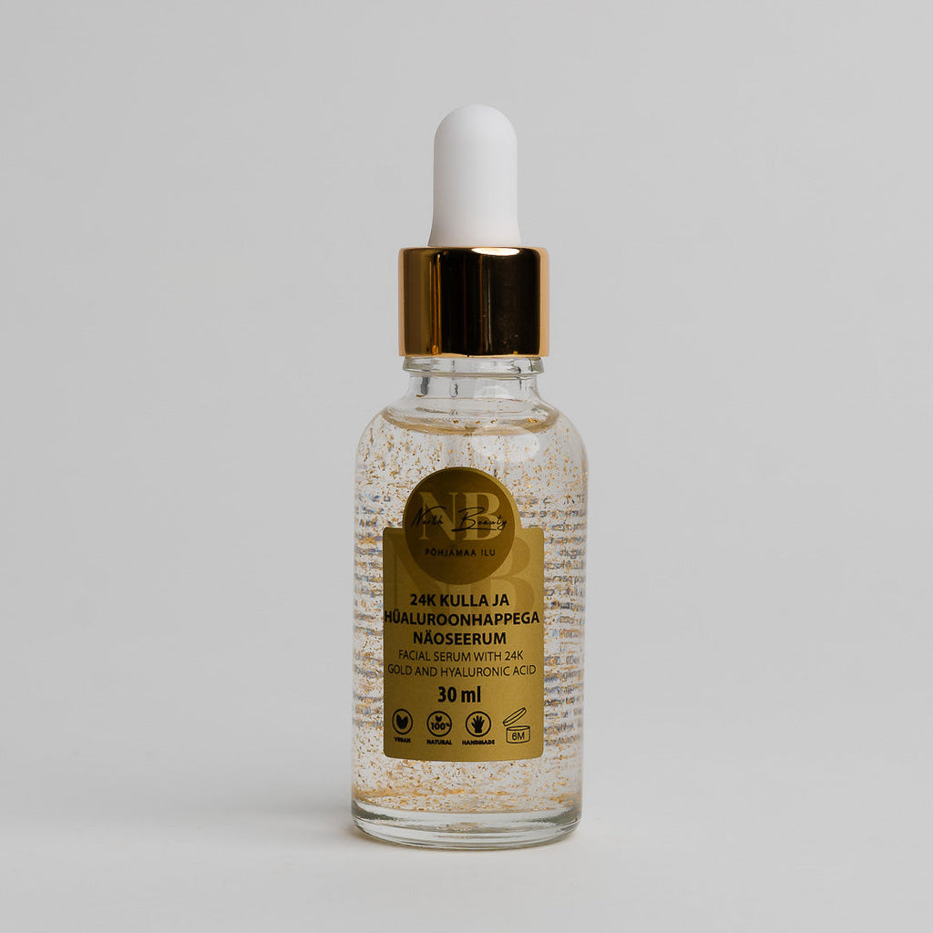 Sérum facial Oro 24K + ácido hialurónico