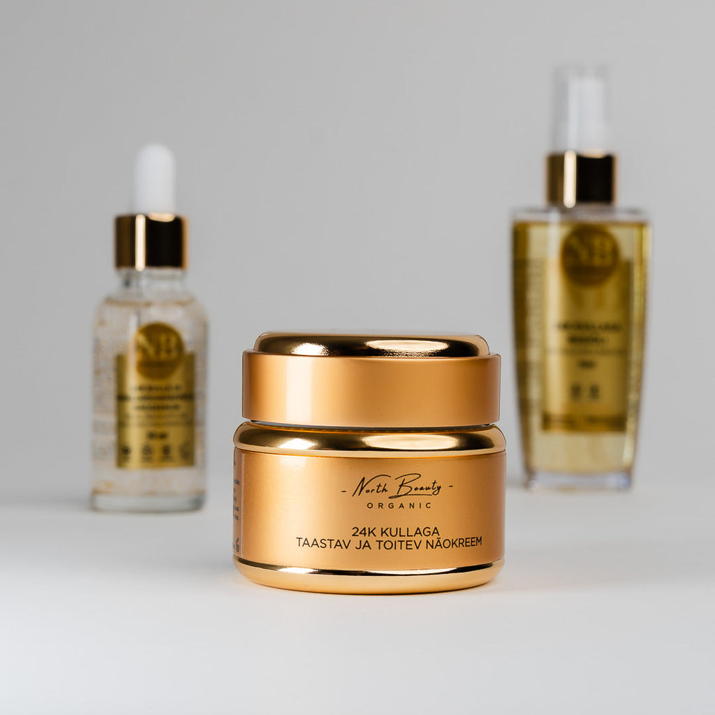 Crema facial nutritiva Oro 24K