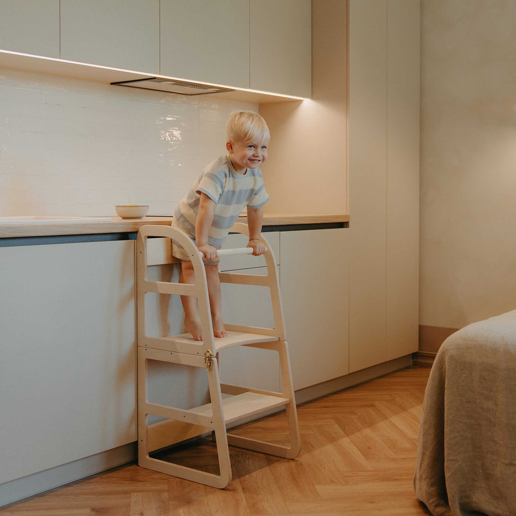 Transformable Kitchen Tower - Sleekstep, Convertible 2-in-1