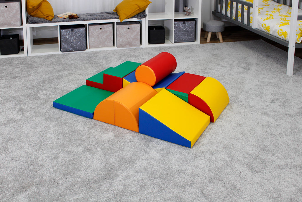 IGLU Adventurer · Set de 8 bloques de juego blando · Pastel Turquoise