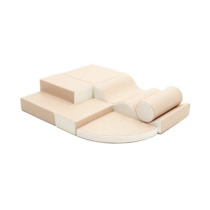 IGLU Explorer · Set de 6 bloques de juego blando · Beige