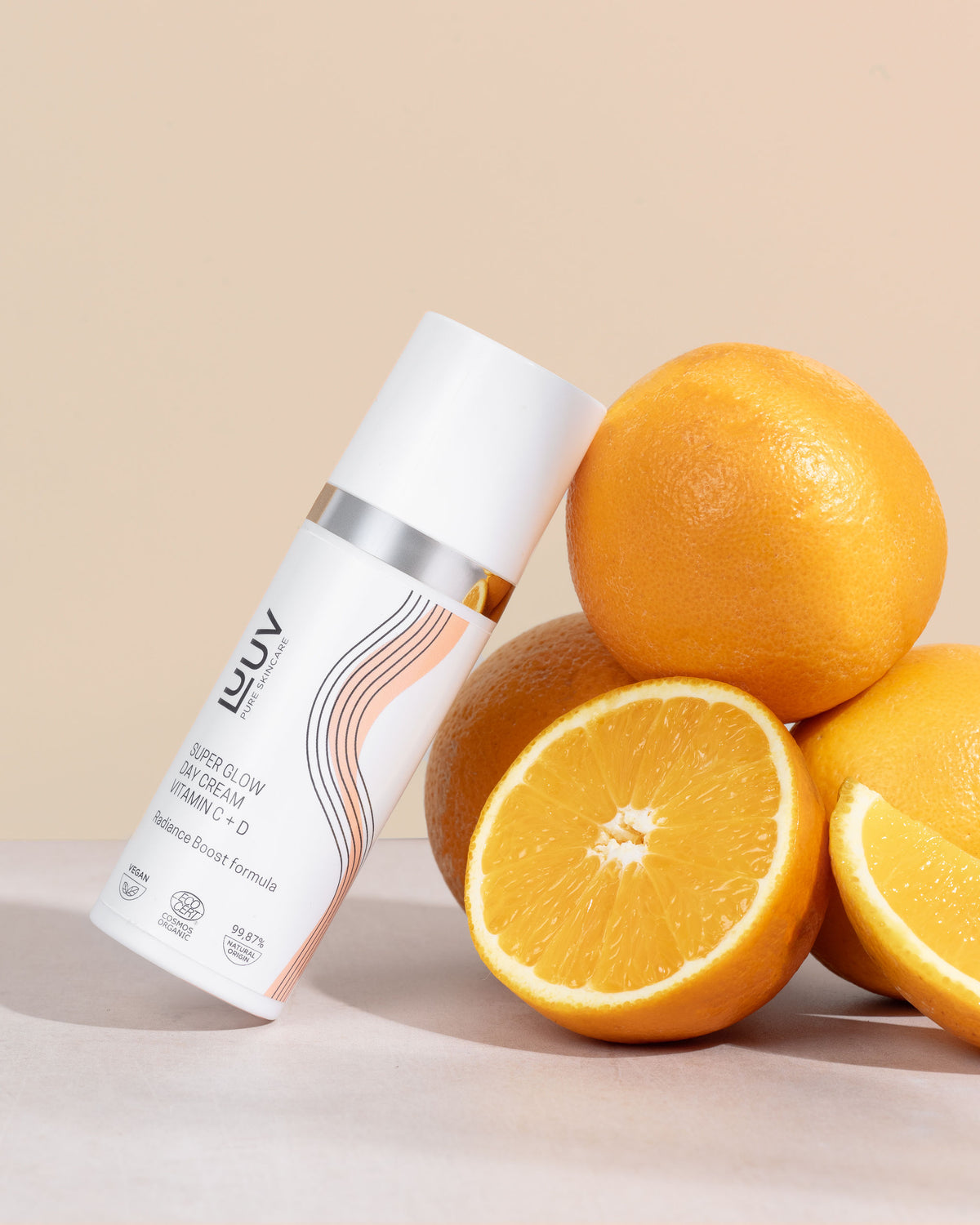 Super Glow Day Cream Vitamin C + D de LUUV