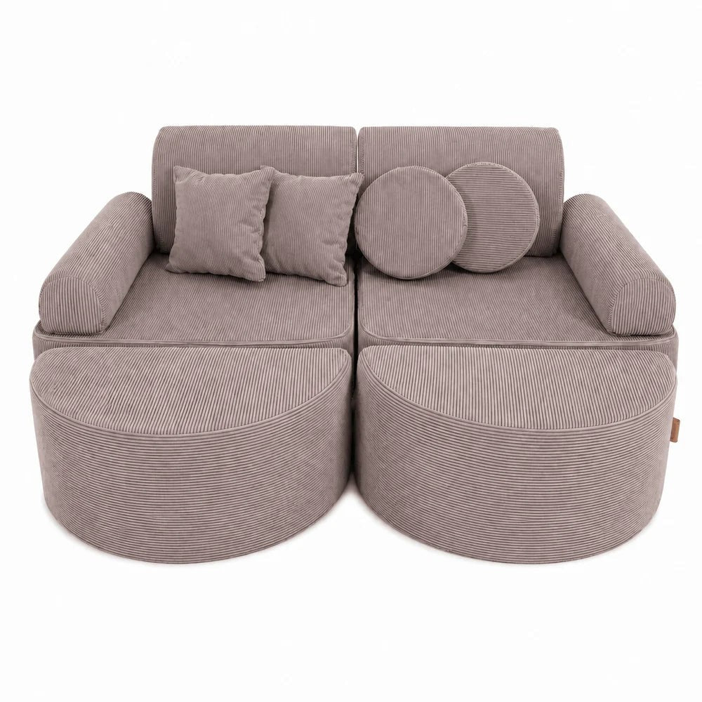 SRC:gid://shopify/Product/10777707348315 | Medium Modular Sofa for Kids - Slimcord Taupe Plus