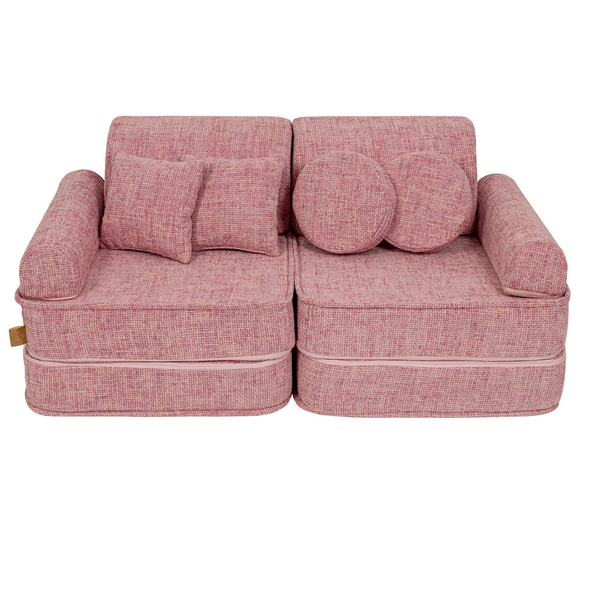 SRC:gid://shopify/Product/10777706070363 | Medium Modular Sofa for Kids - Tangle Bubblegum Pink