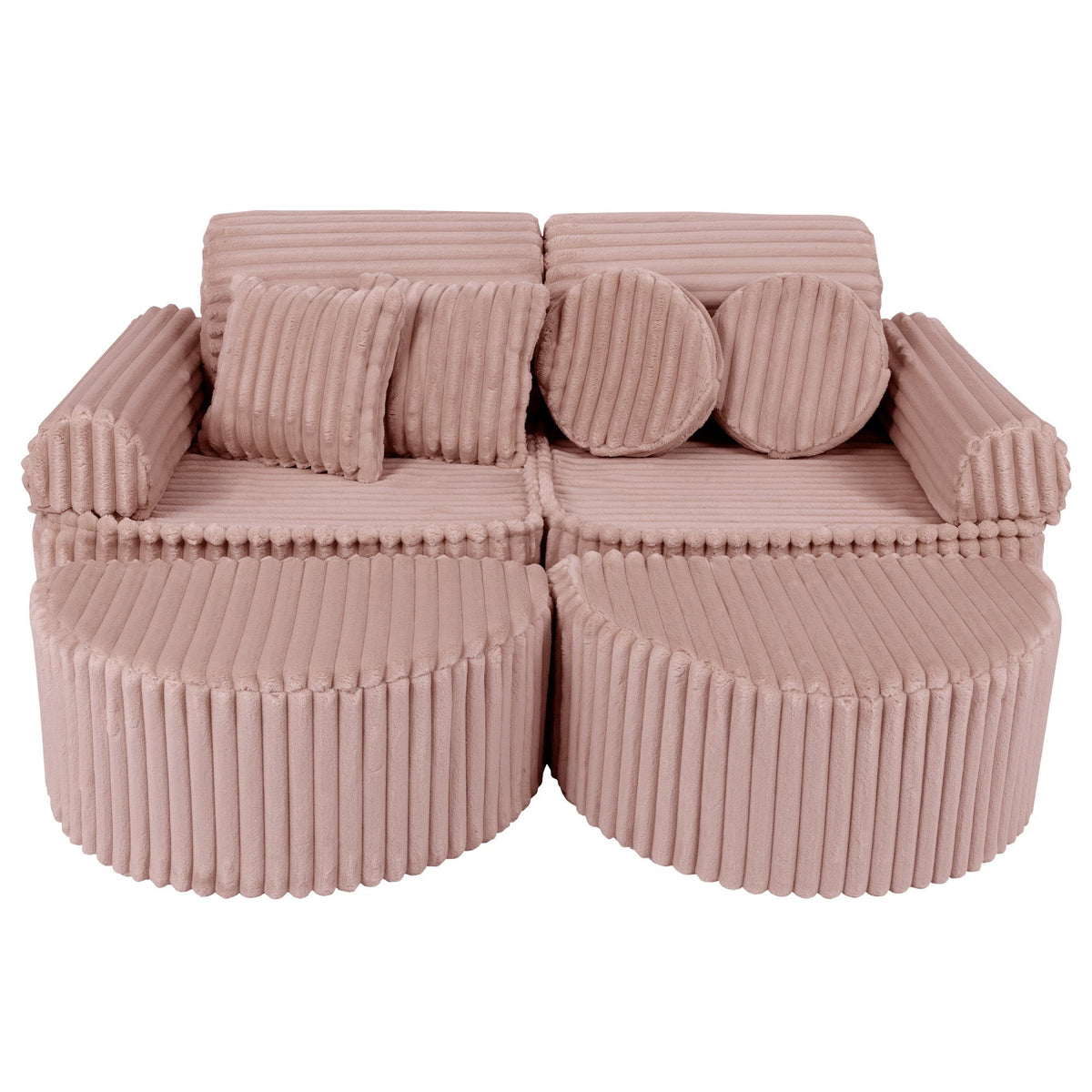 SRC:gid://shopify/Product/10777701319003 | Medium Modular Sofa for Kids - Churros Pink Plus