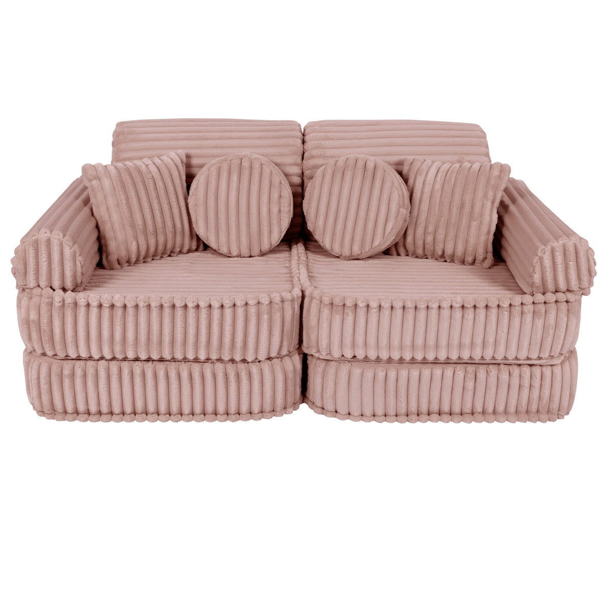 SRC:gid://shopify/Product/10777700335963 | Medium Modular Sofa for Kids - Churros Pink