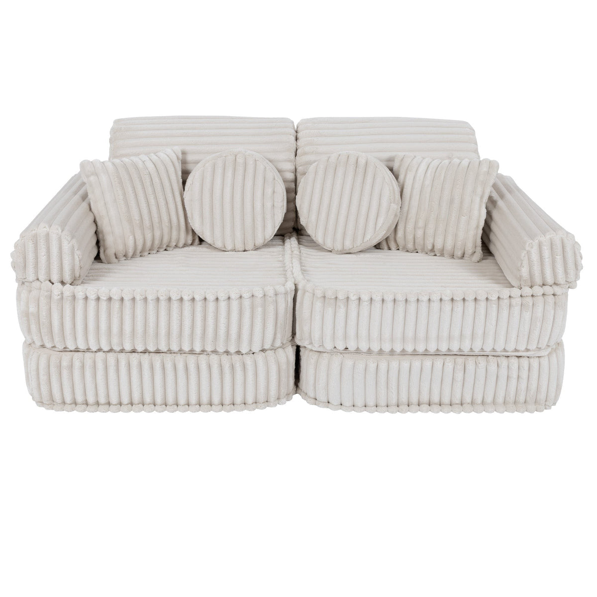 SRC:gid://shopify/Product/10777700663643 | Medium Modular Sofa for Kids - Churros White