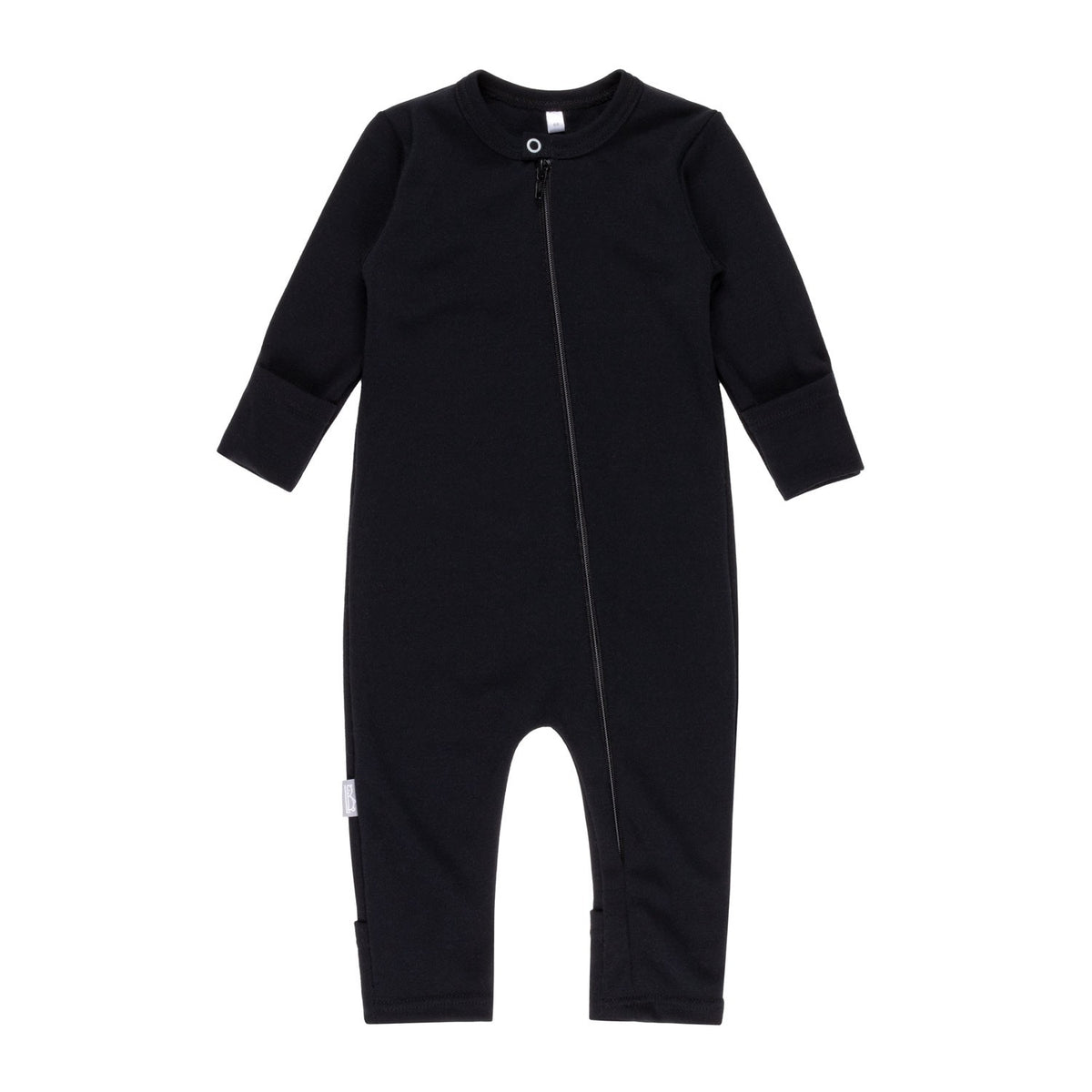SRC:gid://shopify/Product/10777681756507 | Merino Wool Baby Overall – Black