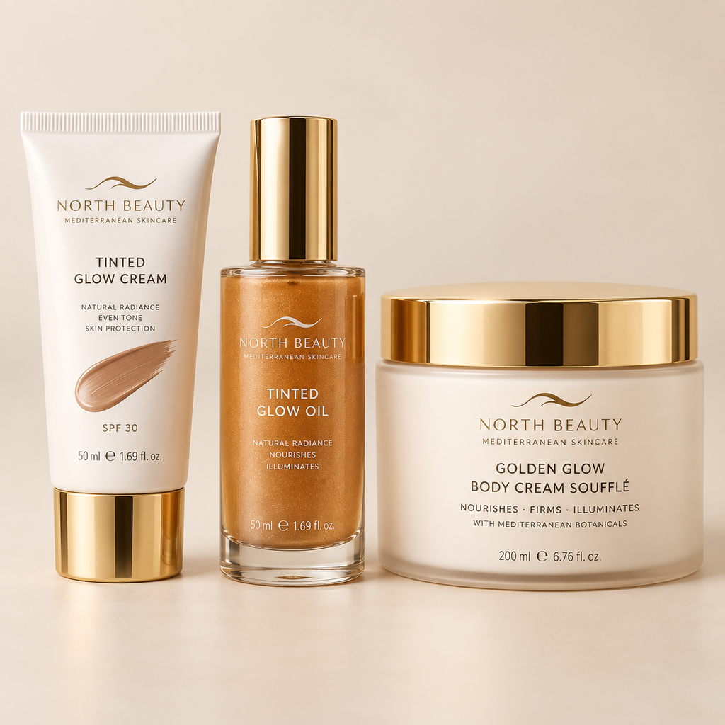 Set completo North Beauty · Ritual Glow Mediterráneo