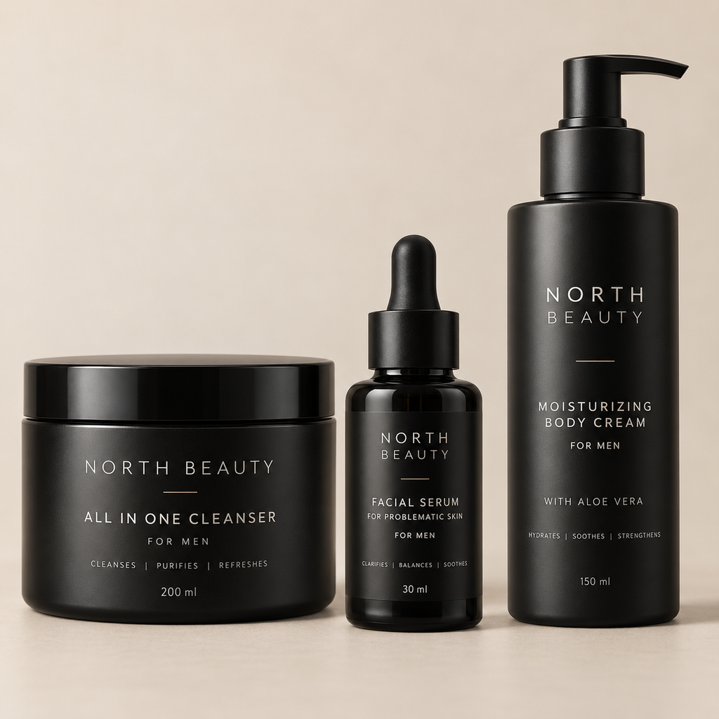 Set completo North Beauty · Ritual Hombre Piel Equilibrada