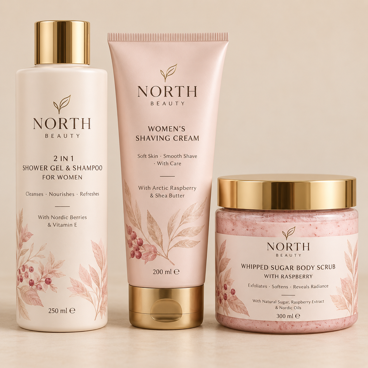 Set completo North Beauty · Ritual Piel Suave
