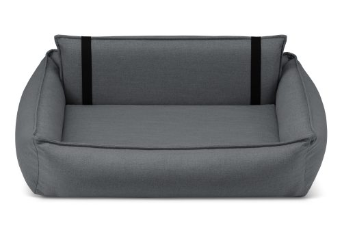 Orteo · Cama para perro · Gris oscuro