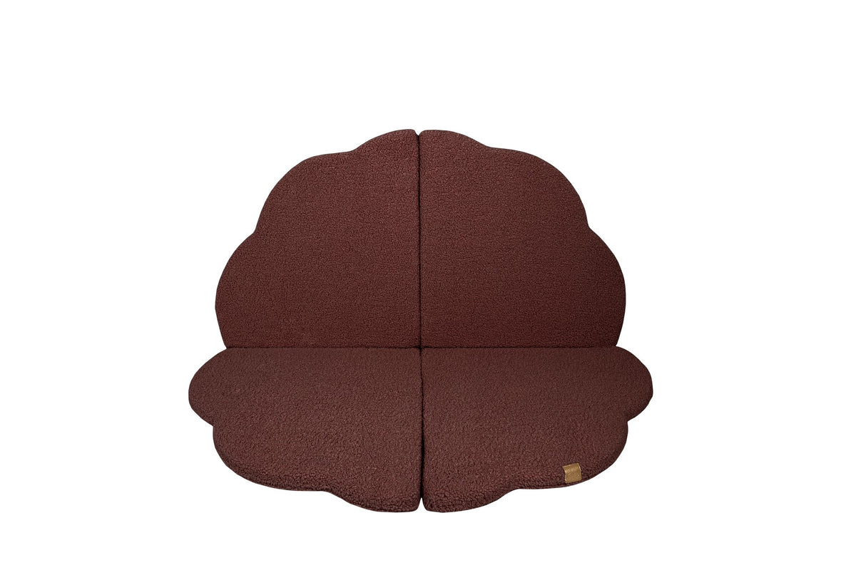 Play Mat for Kids - Cloud Shaped Bearly Brown