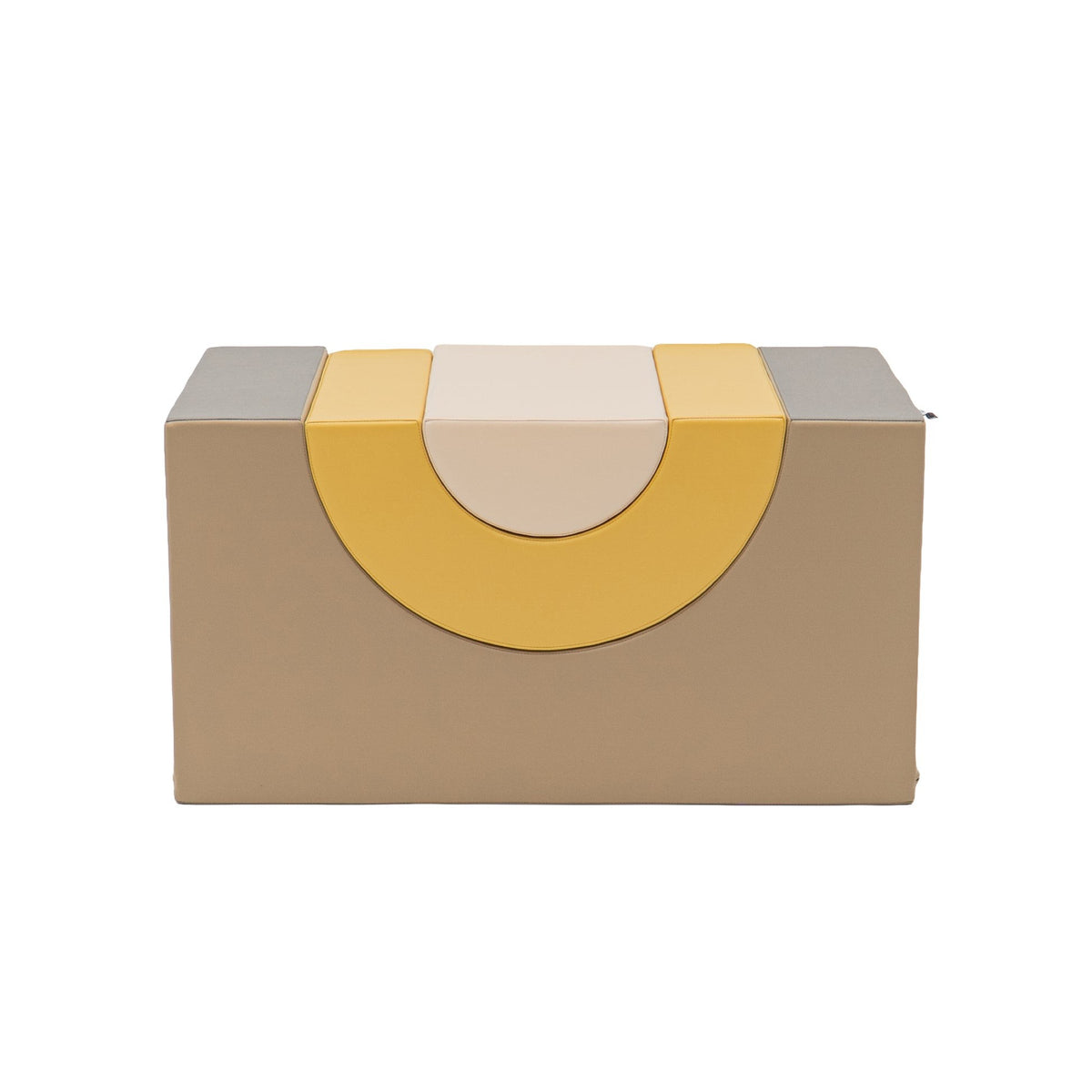 Rainbow Bridge Soft Play Set - Beige & Honey