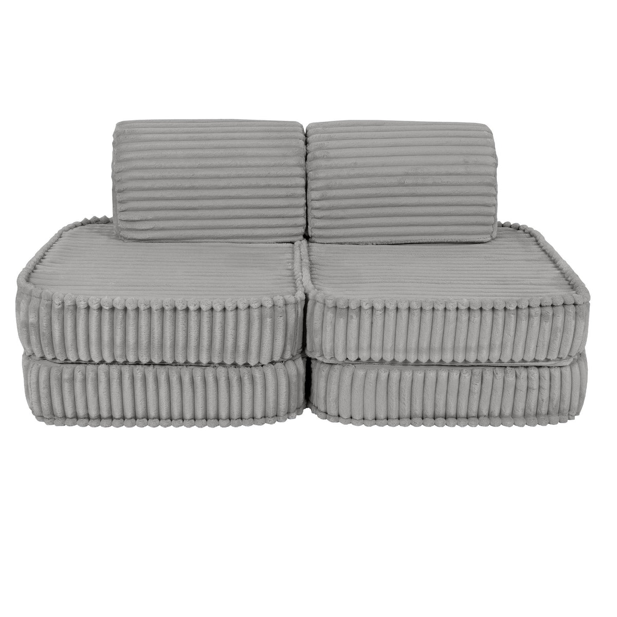 SRC:gid://shopify/Product/10777701056859 | Small Modular Sofa for Kids - Churros Moon Grey