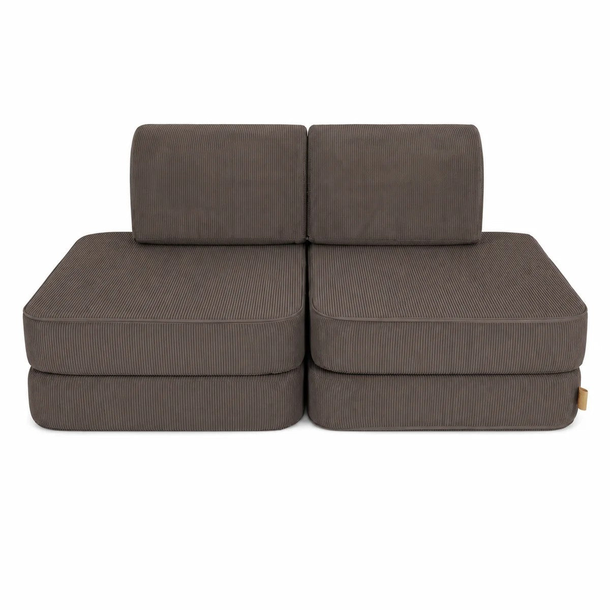 SRC:gid://shopify/Product/10777707086171 | Small Modular Sofa for Kids - Slimcord Taupe