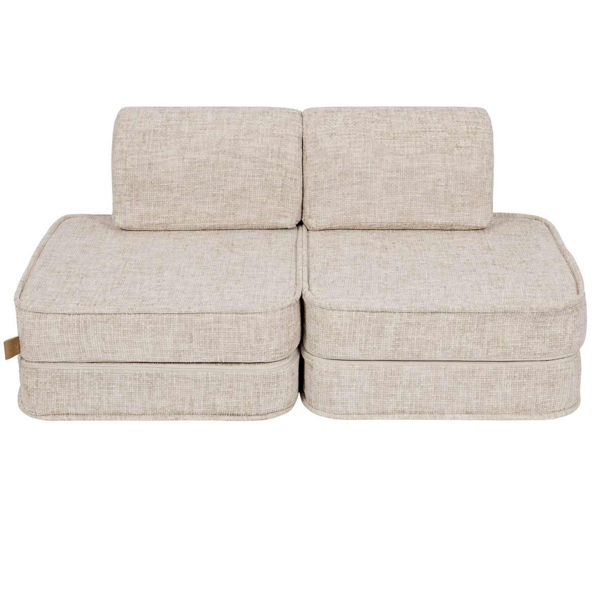 SRC:gid://shopify/Product/10777699254619 | Small Modular Sofa for Kids - Tangle Marshmellow Beige