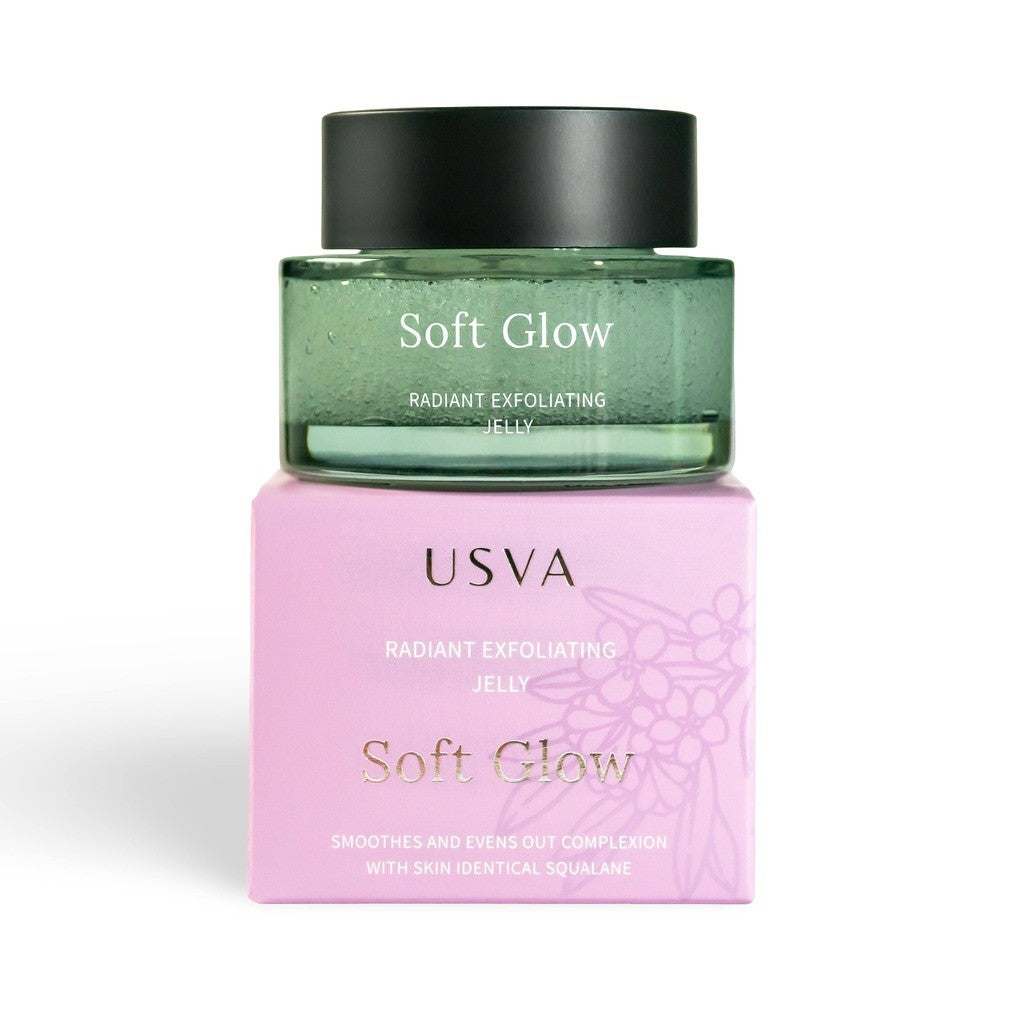 Soft Glow Radiant Exfoliating Jelly de Usva Cosmetics
