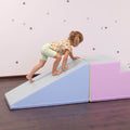 Soft Play Step and Slide Set - Pastel