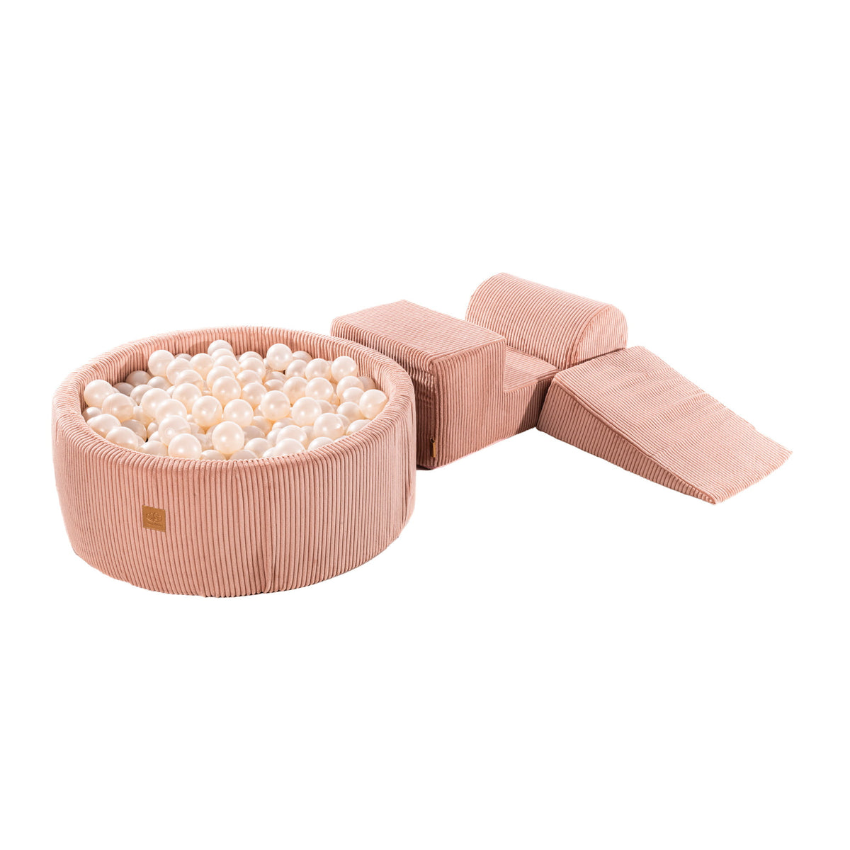 SRC:gid://shopify/Product/10777693127003 | MeowBaby® Playset with Ball Pit - Pink & White Pearl